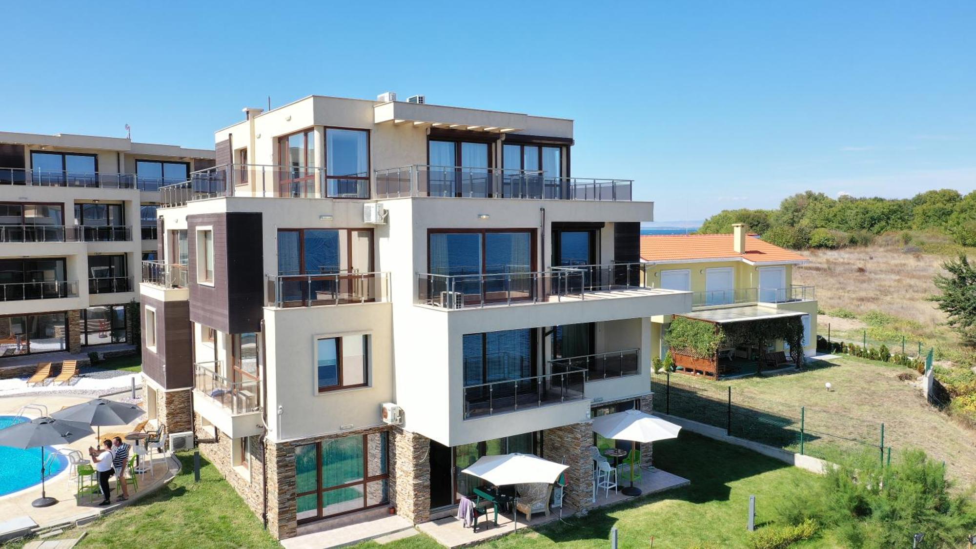Swan Bay Complex Apartman Csernomorec Kültér fotó