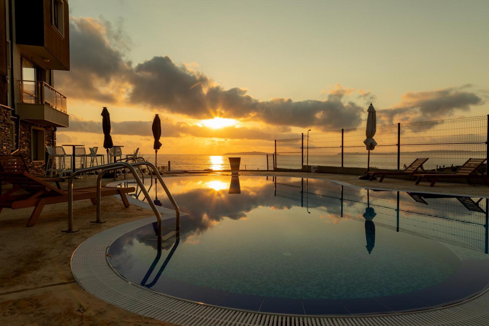 Swan Bay Complex Apartman Csernomorec Kültér fotó